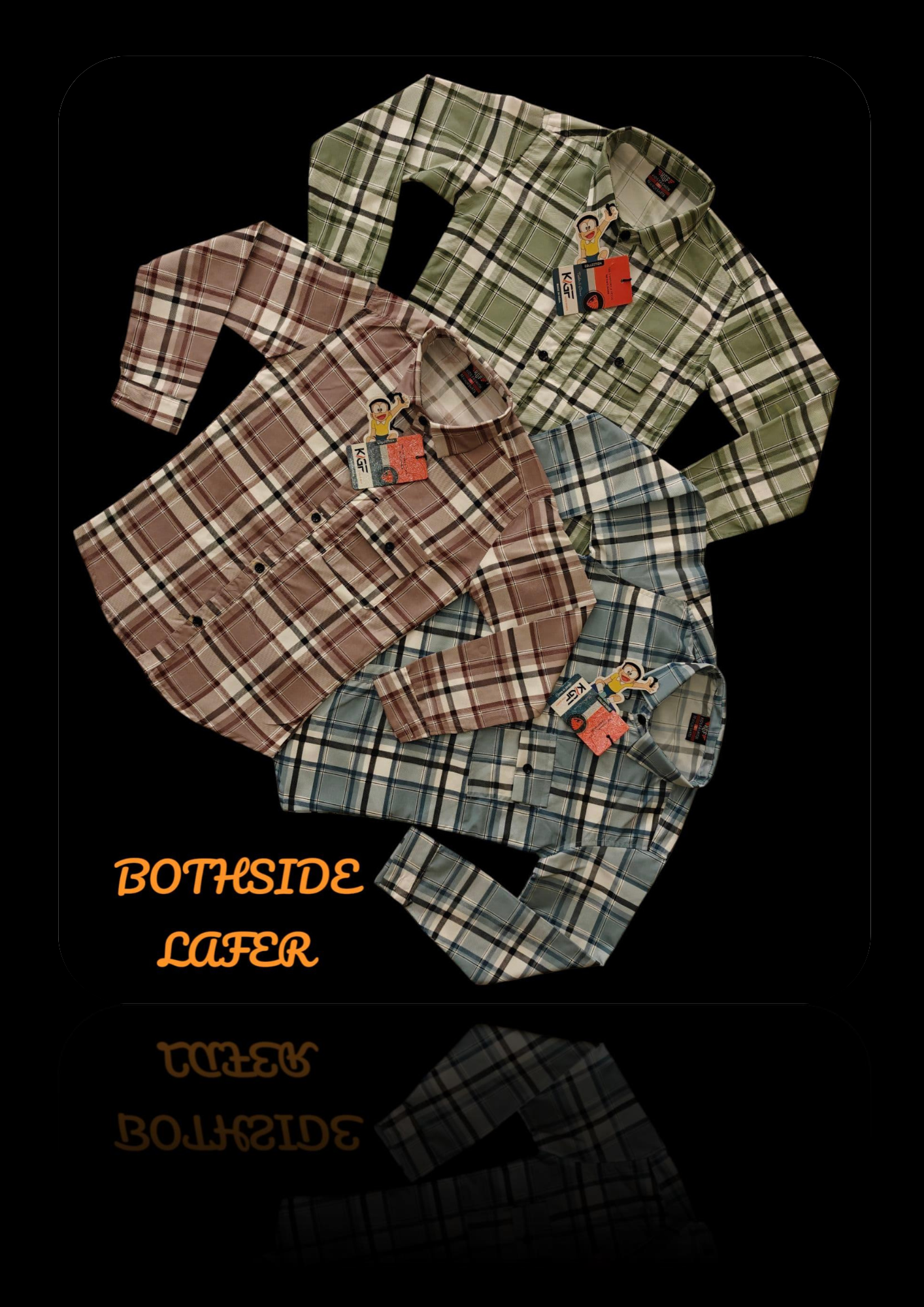 Boys' “Bothside Lafer” Full Sleeve Printed Shirt – Tribal-Inspired Smart Casuals - Image 2