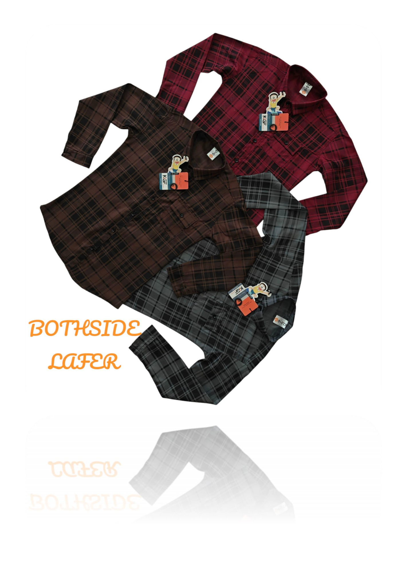 Boys' “Bothside Lafer” Full Sleeve Printed Shirt – Tribal-Inspired Smart Casuals - Image 3