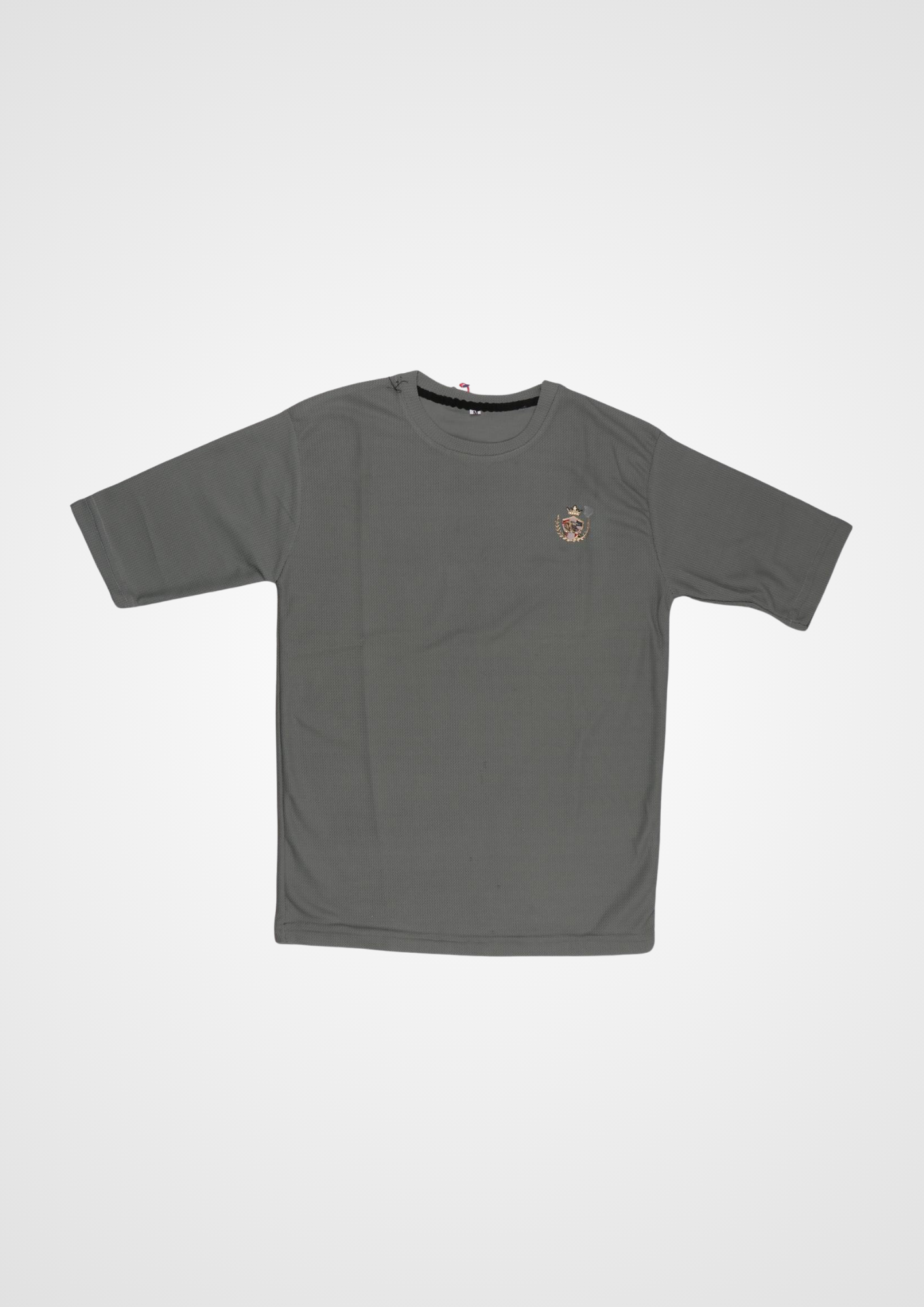 Royal Crest Blue Casual T-Shirt for Men - Image 5