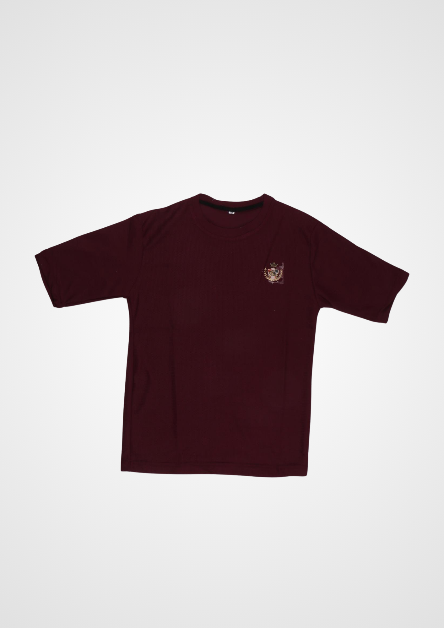 Royal Crest Blue Casual T-Shirt for Men - Image 4