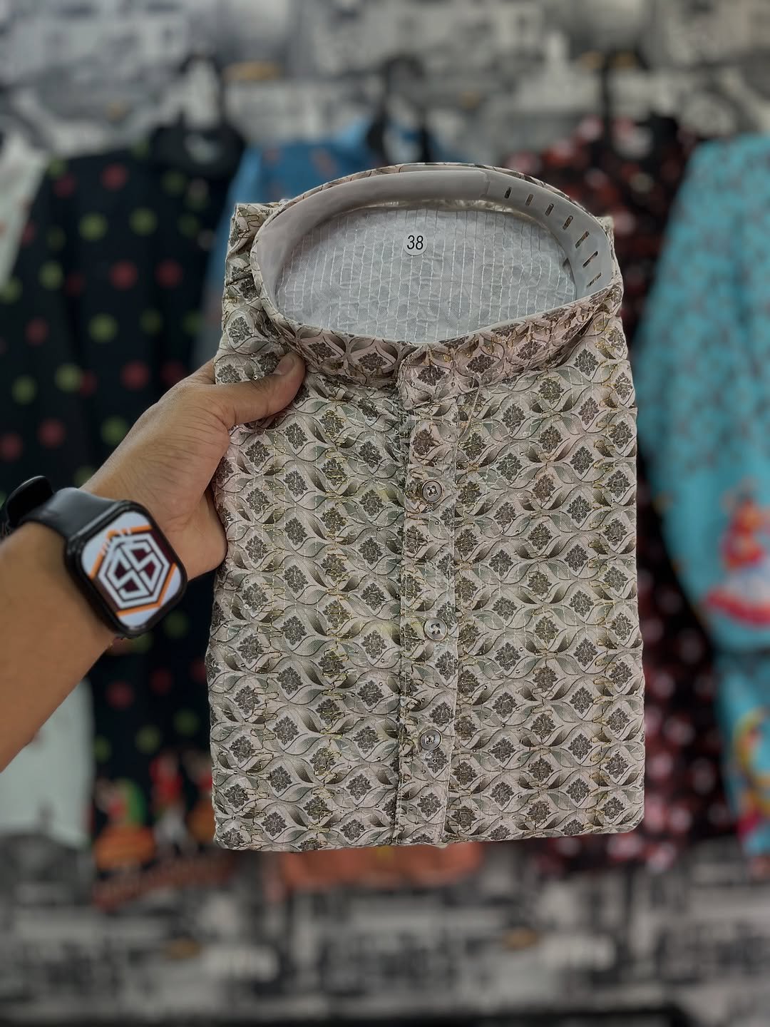 Men’s Navratri Special Kurta with Jari Work