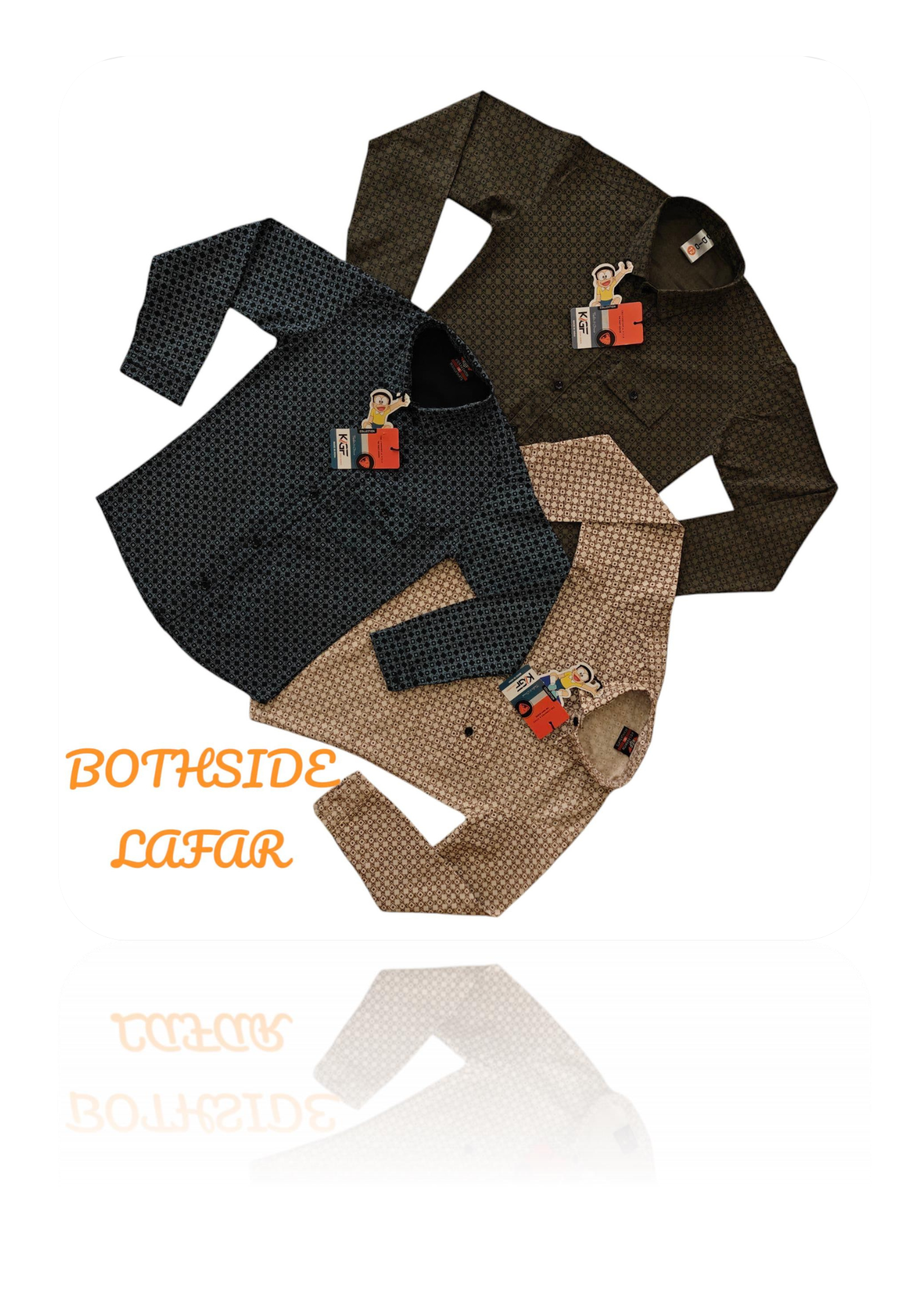 Boys' “Bothside Lafer” Full Sleeve Printed Shirt – Tribal-Inspired Smart Casuals - Image 6