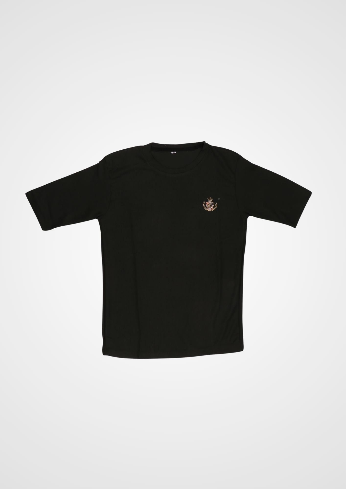 Royal Crest Blue Casual T-Shirt for Men - Image 6