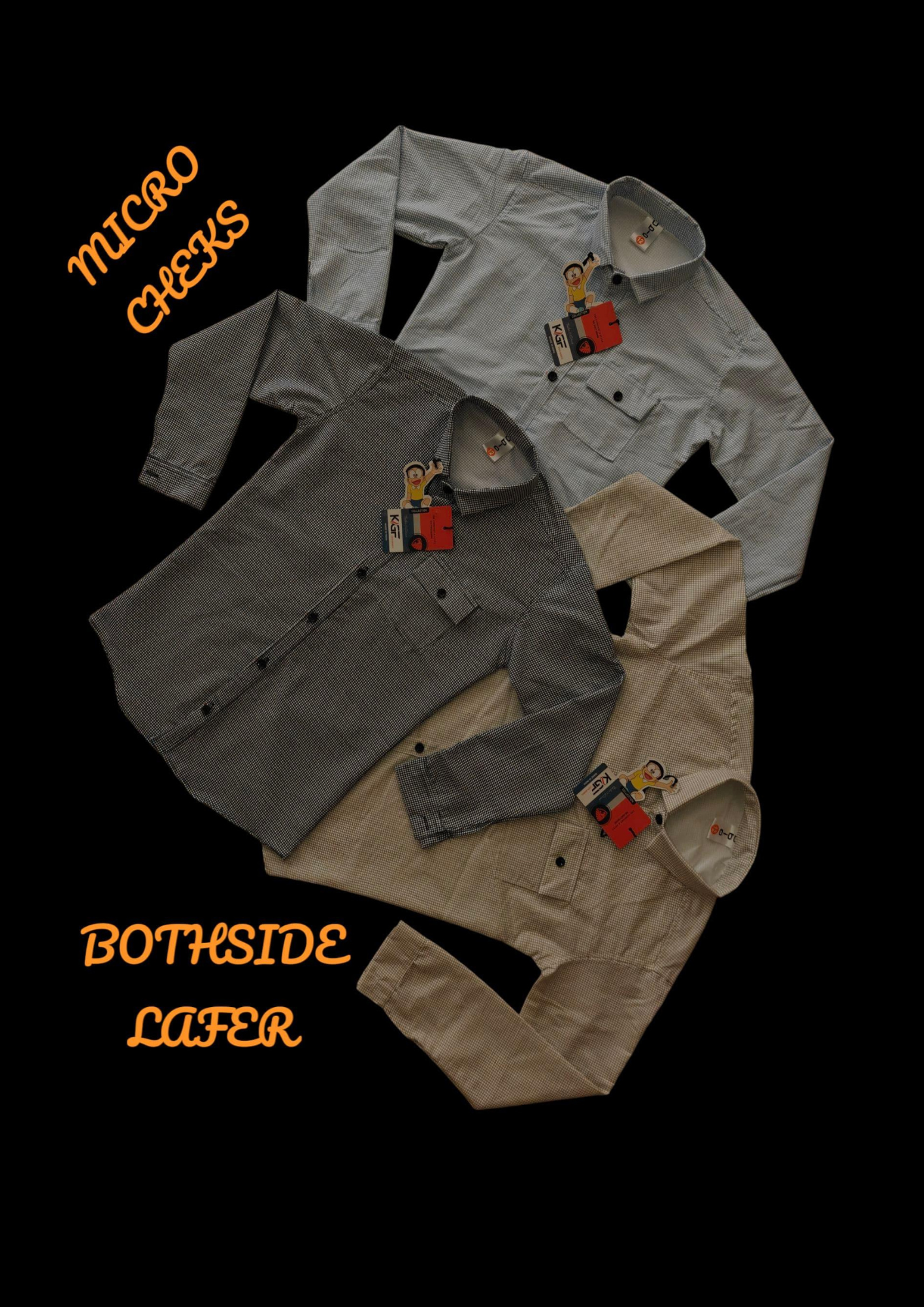 Boys' “Bothside Lafer” Full Sleeve Printed Shirt – Tribal-Inspired Smart Casuals - Image 7