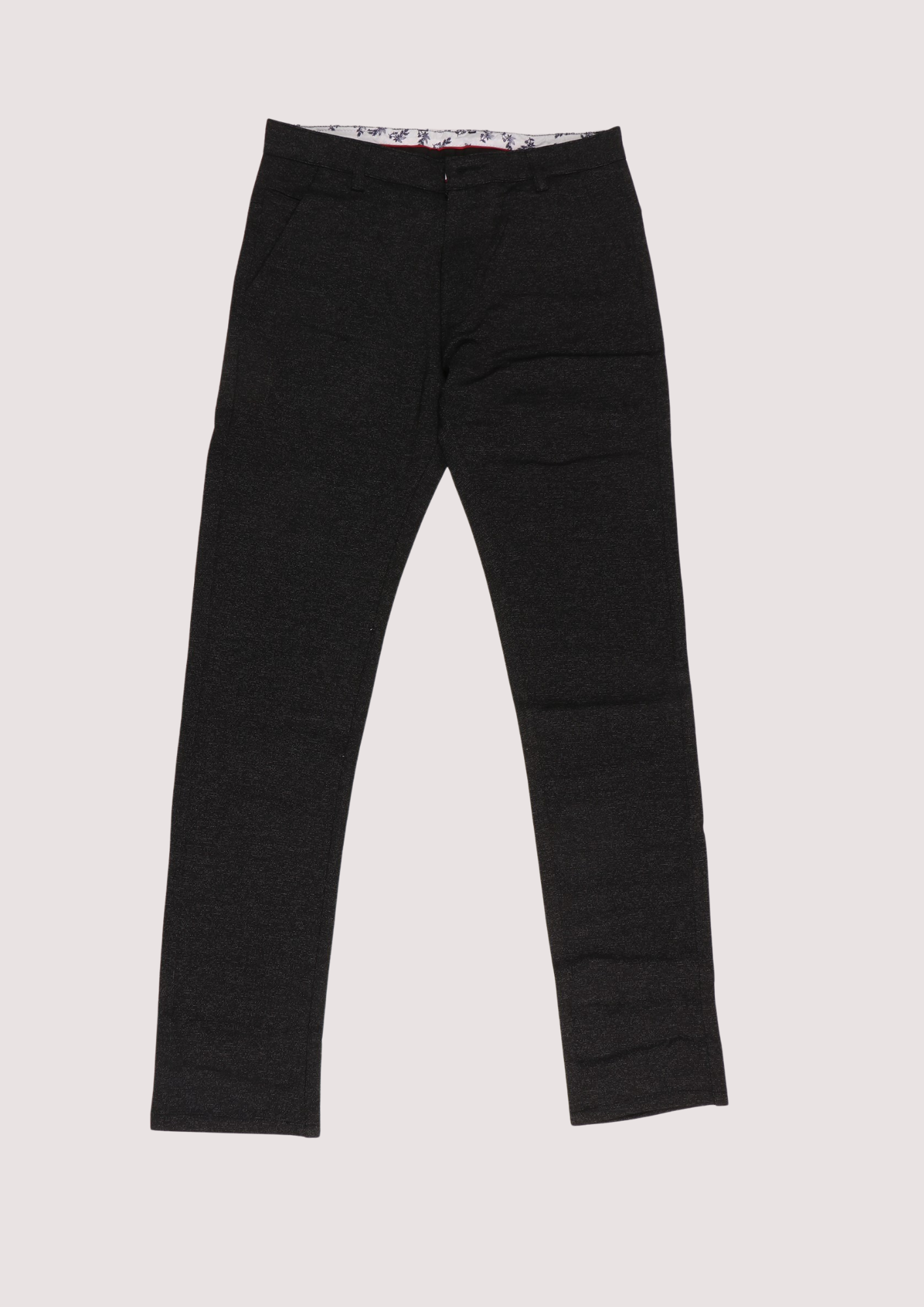 Men’s Black Slim Fit Lycra Trousers – Stretchable Formal & Casual Wear